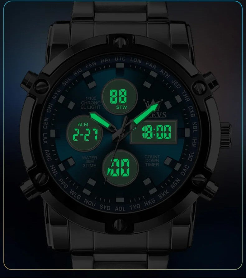 RELOJ MULTIFUNCIONAL-UNA ELEGANCIA PERFECTA EN TU MUÑECA