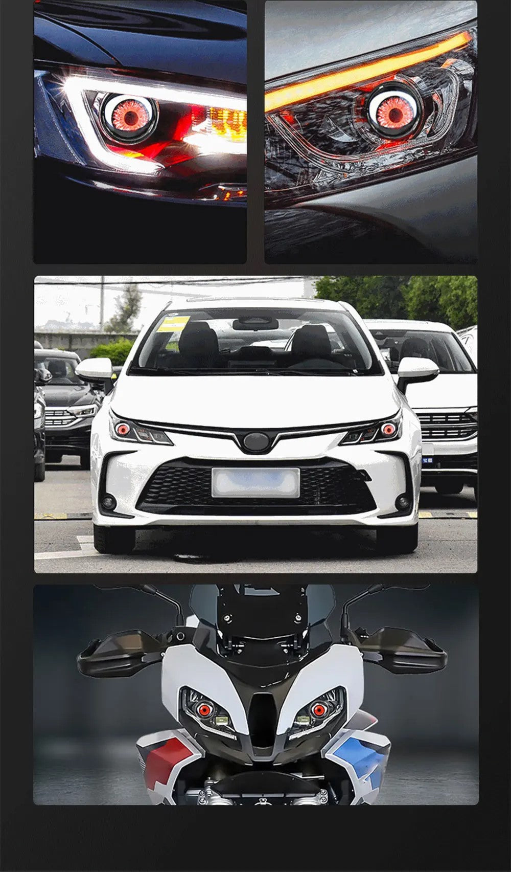 LUCES LED DINAMICA- ILUMINA TU COCHE CON ESTILO POTENCIA Y SEGURIDAD