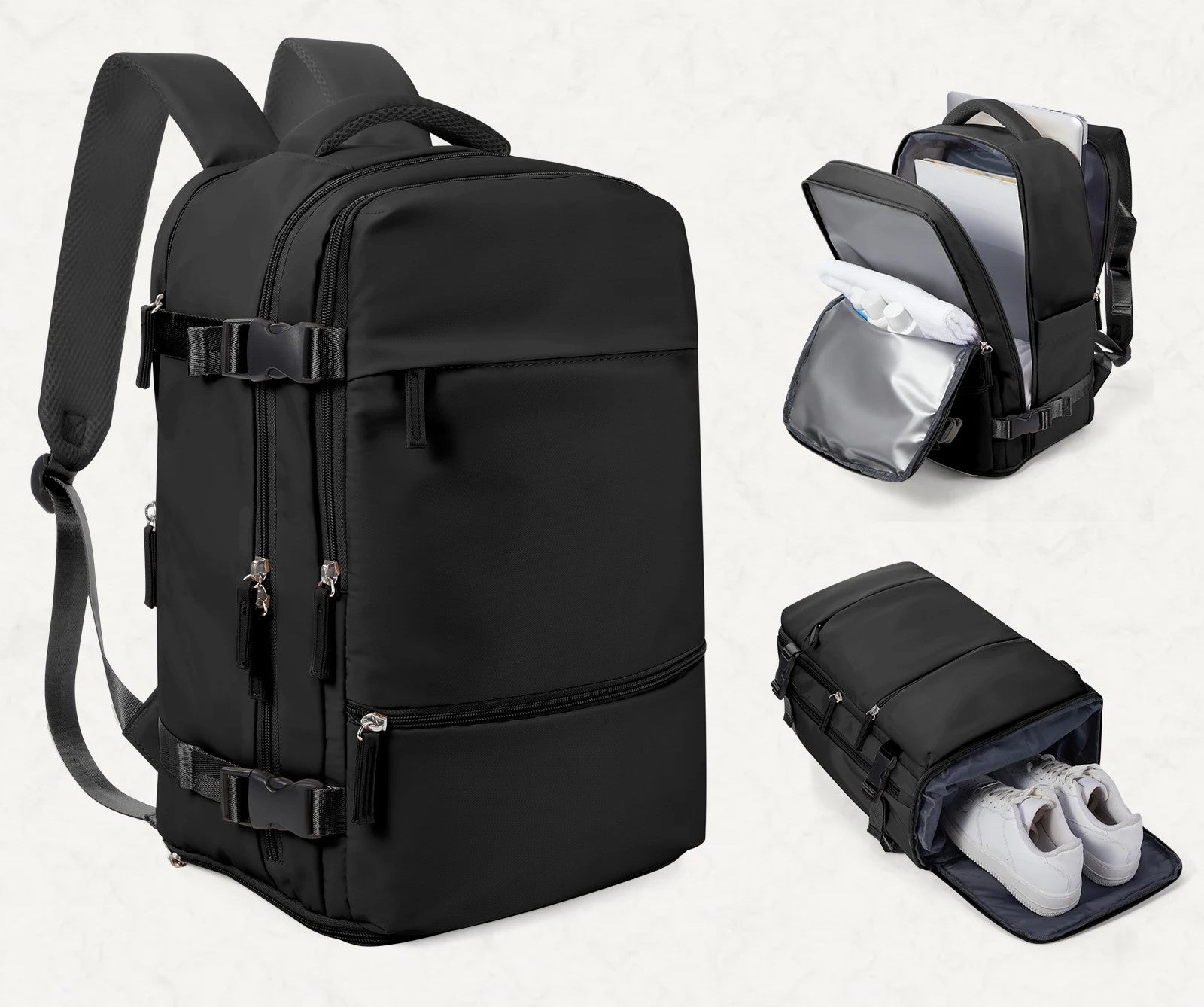 MOCHILA MULTIFUNCIONAL- IDEAL PARA VIAJES- MODA 2025