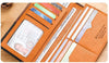 BILLETERA VINTAGE DE CUERO- MULTIFUNCIONAL