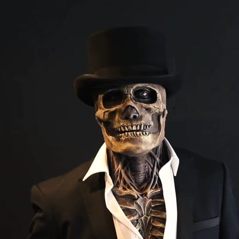 MASCARA CALAVERA-IDEAL PARA HALLOWEEN