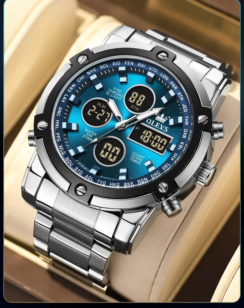 RELOJ MULTIFUNCIONAL-UNA ELEGANCIA PERFECTA EN TU MUÑECA