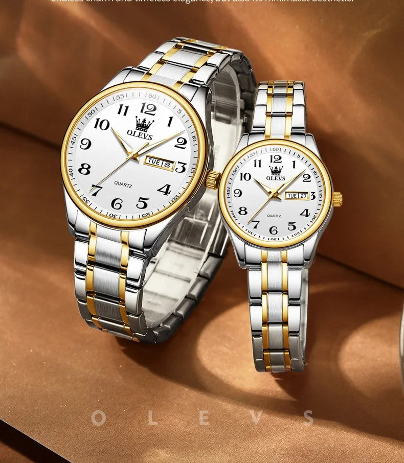 RELOJ DE PAREJA - COMPROMISO CON ELEGANCIA EN TUS MANOS